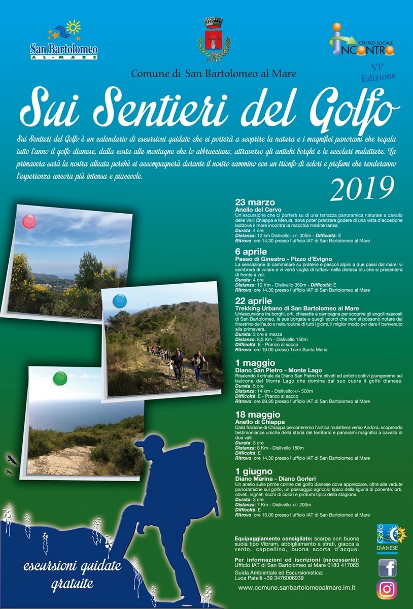 Sui Sentieri del Golfo, il 1° maggio da San Pietro a Monte Lago. Prosegue il ricco e articolato programma di escursioni guidate con la guida Luca Patelli