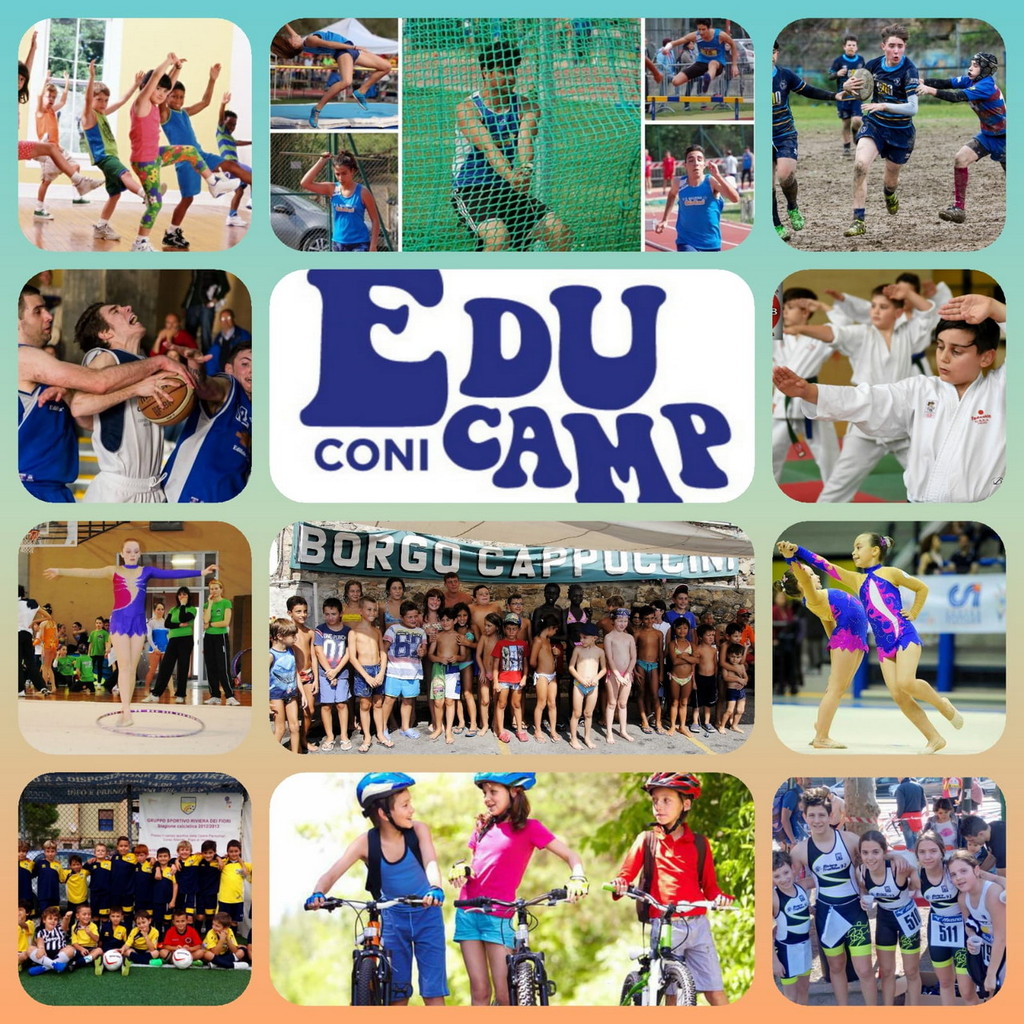 Oltre 150 bambini e ragazzi hanno inaugurato il Coni Educamp Imperia 2018