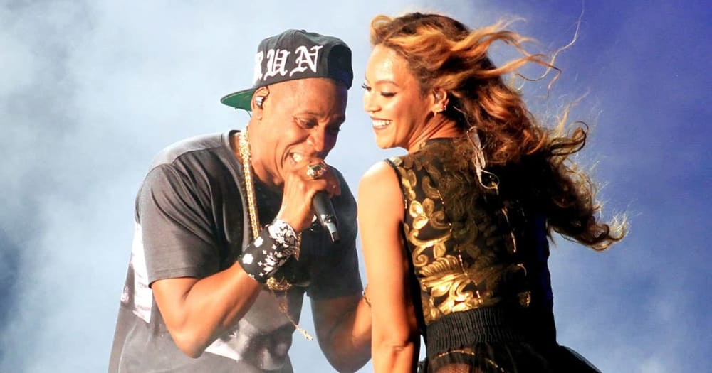 Jay-Z e Beyonce all'Allianz Riviera di Nizza