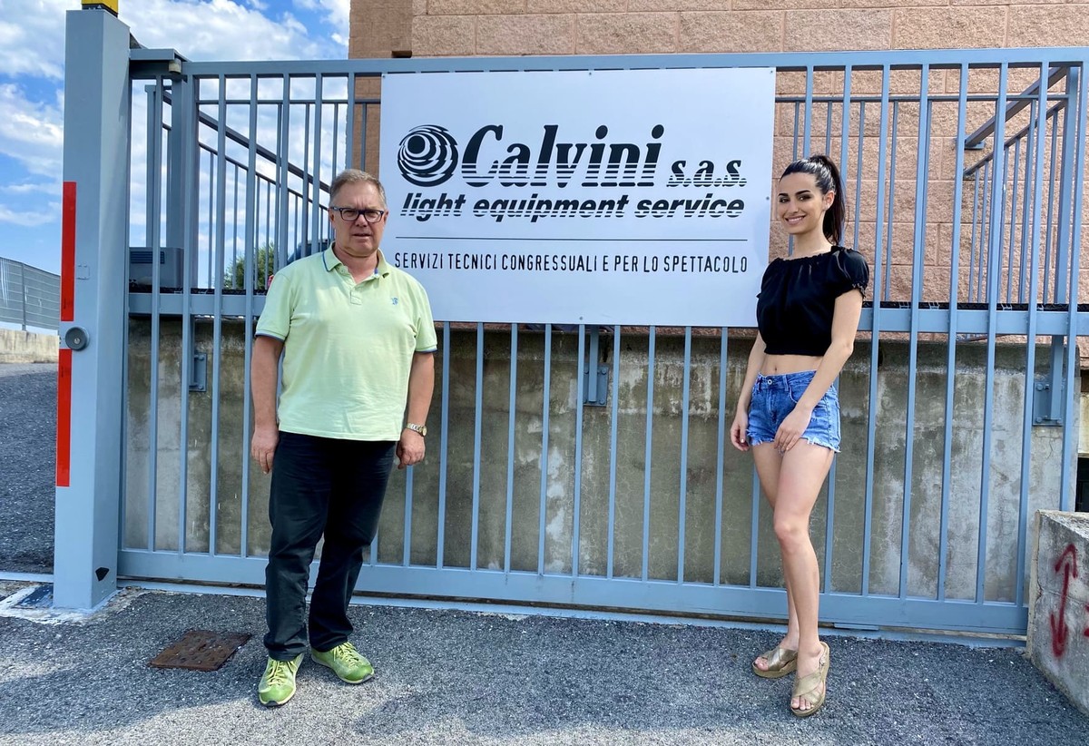 Franco Calvini ed Ilaria Salerno