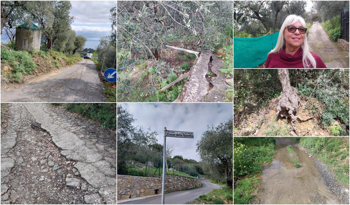 Imperia, via Strato a rischio cedimento. Una residente: &quot;La situazione è tragica&quot; (foto e video)