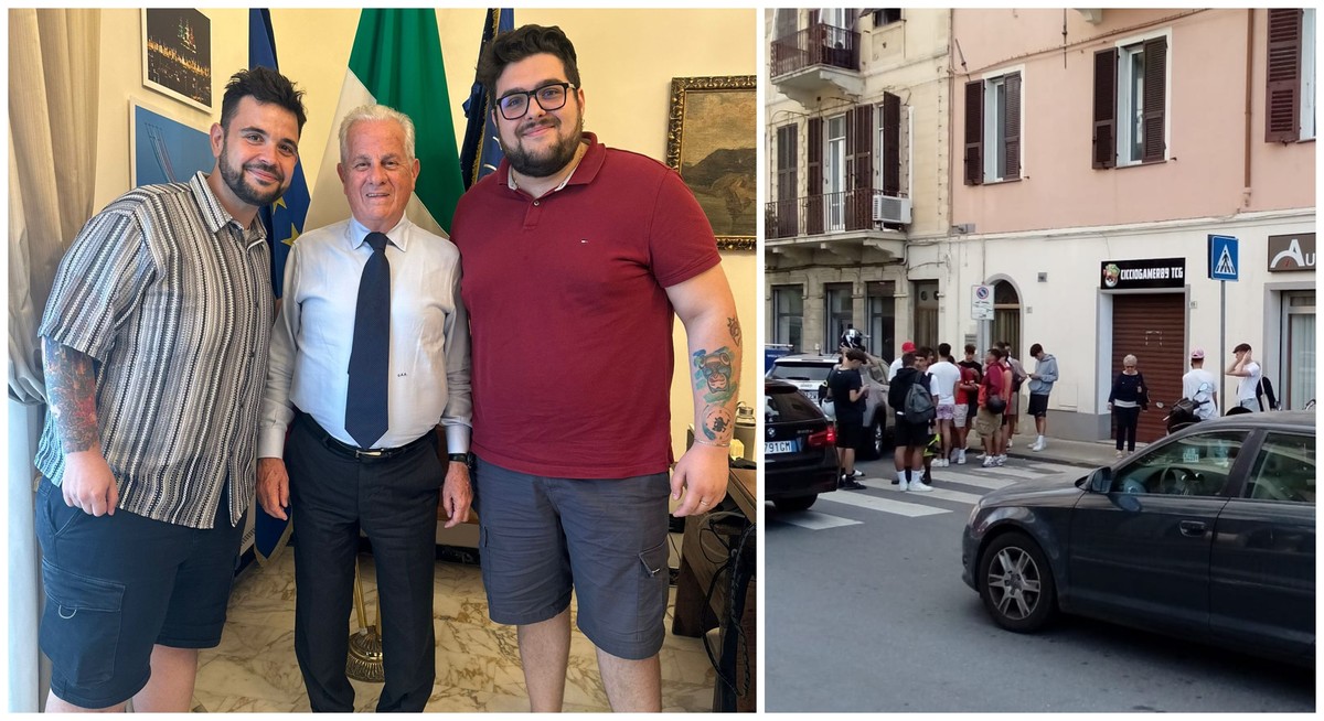 Imperia, fan impazziti per l'arrivo di CiccioGamer89 Imperia, fan impazziti per l'arrivo di CiccioGamer89