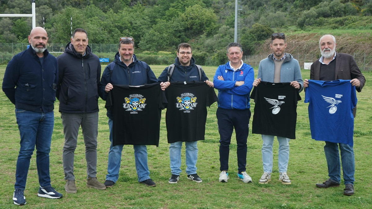 Imperia, al via il cantiere per il nuovo stadio del rugby (foto e video)