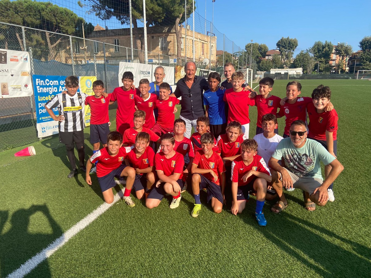 Antonio Tempestilli: ispirazione giallorossa per i giovani della Golfodianese (foto)