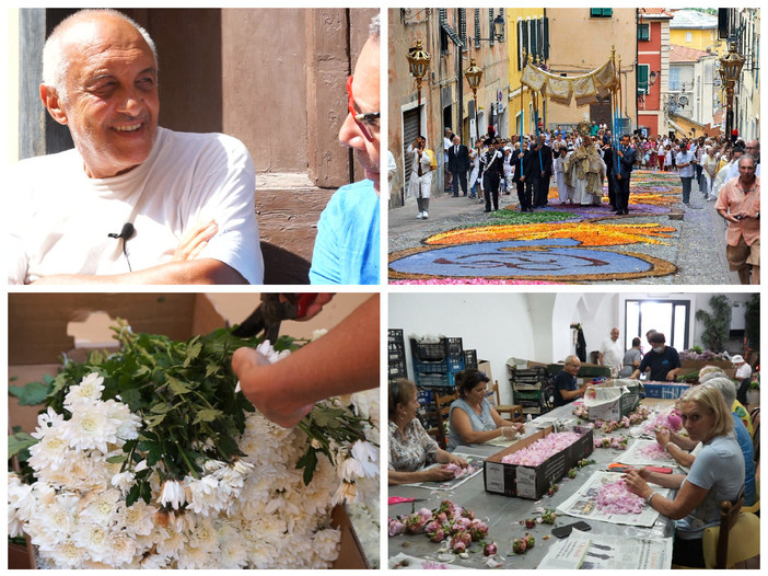 Imperia, dopo due anni di stop torna l’Infiorata di via Carducci. Il presidente Massabò: “Grande sforzo riprendere. Il tema sarà la Pace” (videointervista) Imperia, dopo due anni di stop torna l’Infiorata di via Carducci. Il presidente Massabò: “Grande sforzo riprendere. Il tema sarà la Pace” (videointervista)