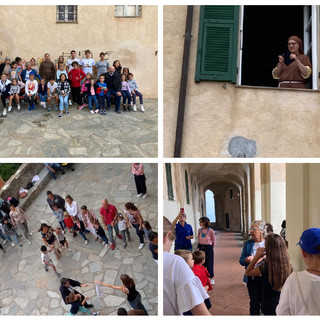 Imperia, bambini oltre la grata: seconda tappa di “Pellegrini in città’ nel Monastero di Santa Chiara al Parasio (foto)