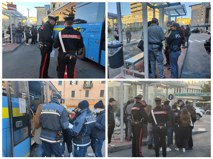 Imperia, super green pass: ancora controlli in centro nel pomeriggio di oggi (foto)