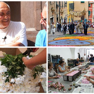 Imperia, dopo due anni di stop torna l’Infiorata di via Carducci. Il presidente Massabò: “Grande sforzo riprendere. Il tema sarà la Pace” (videointervista)