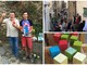 Ferragosto, primo torneo di bocce quadrate a Tavole: vince la coppia formata da Enrico Revello e Lillian, giovane turista francese