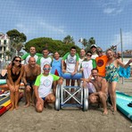Diano Marina, un mare senza barriere: inaugurata la nuova carrozzina da mare allo SportVillage Diano Marina, un mare senza barriere: inaugurata la nuova carrozzina da mare allo SportVillage