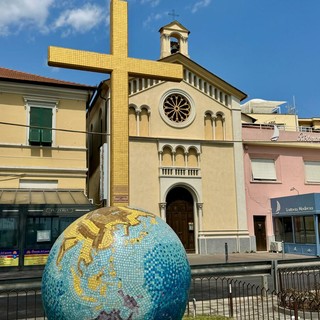 Diano Marina, restaurato il "Mappamondo" del Lungomare Carcheri