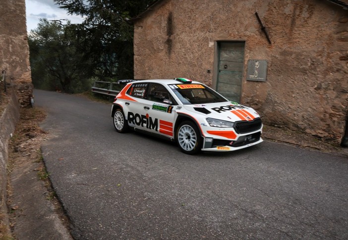 La Skoda Fabia di Luca Pedersoli - Anna Tomasi, gentilmente concessa da Gianni Arnaldi