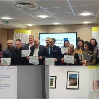 A Mentone presentato il progetto “RivierALP”: percorsi ciclabili e a piedi tra le Alpi e il mare (Foto e video) A Mentone presentato il progetto “RivierALP”: percorsi ciclabili e a piedi tra le Alpi e il mare (Foto e video)