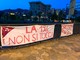 Aborto, a Imperia la protesta di ‘Non una di meno’: subito strappati gli striscioni sul ponte Impero (foto)
