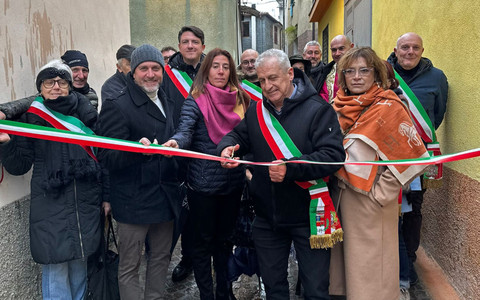 Aurigo, riqualificato l’acquedotto del centro storico: intervento da oltre mezzo milione di euro