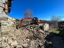 Mendatica, dopo la sospensione per i mesi invernali sono ripresi i lavori di realizzazione del nuovo punto ristoro a Valcona Soprana (foto)