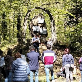 Un momento della commemorazione