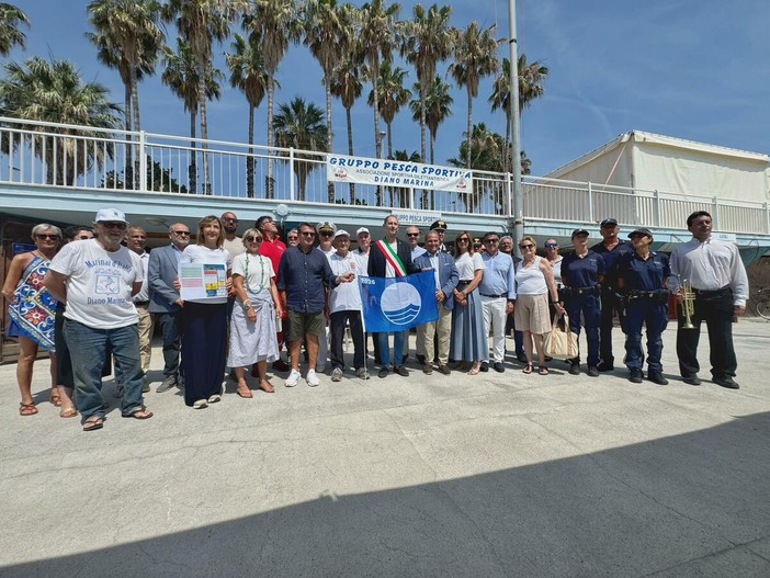 Settima bandiera blu consecutiva per Diano Marina