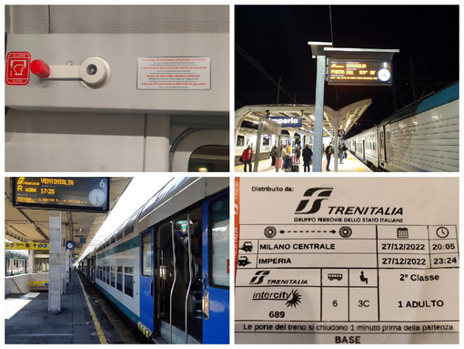 Inneggia a Putin e tira il freno di emergenza, panico sull’Intercity diretto a Ventimiglia: sui treni delle vacanze scarsa sicurezza