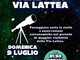 'Verso la Via Lattea', passeggiata sotto le stelle a San Bartolomeo al Mare con l'Associazione Stellaria 'Verso la Via Lattea', passeggiata sotto le stelle a San Bartolomeo al Mare con l'Associazione Stellaria