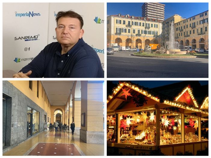 Imperia, saltano i mercatini di Natale in centro. L’assessore Oneglio: “Colpa della crisi del settore”