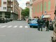 Lite in piazza Calvi, intervento di polizia e carabinieri Lite in piazza Calvi, intervento di polizia e carabinieri