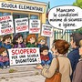 ACCADDE OGGI,  10 OTTOBRE 1978. Bimbi delle elementari in sciopero. I genitori: “Mancano le condizioni minime di sicurezza e igiene”