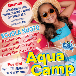 Aqua Camp: un'estate di divertimento, sport e apprendimento per i bambini a Imperia! Aqua Camp: un'estate di divertimento, sport e apprendimento per i bambini a Imperia!