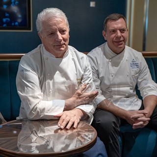 Il saluto (e il consiglio) del Maestro Iginio Massari per i ragazzi dell'Istituto Alberghiero di Taggia