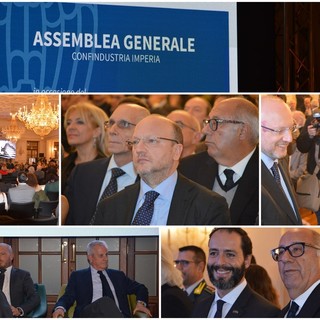 Sanremo: assemblea provinciale di Confindustria, Boccia &quot;Critici sulla Manovra, così si decelera la crescita&quot; (Foto e Video)