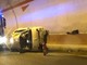 Chiusanico, auto si ribalta in galleria a Gazzelli: intervengono i vigili del fuoco (Foto)