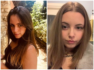 Alessia Livolsi e Irene Galleano, due dei maturandi dell'Hanbury