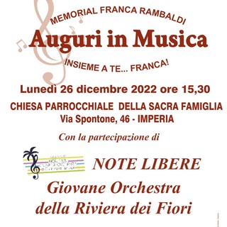 Auguri in musica, a Imperia il tradizionale concerto di Natale (Foto)