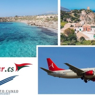 La Sicilia a portata di volo con Albastar: dall'aeroporto di Cuneo si potranno raggiungere Trapani e Catania