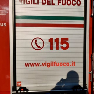 Imperia: piccolo incendio di immondizia stamattina in via Airenti nella zona di Caramagna