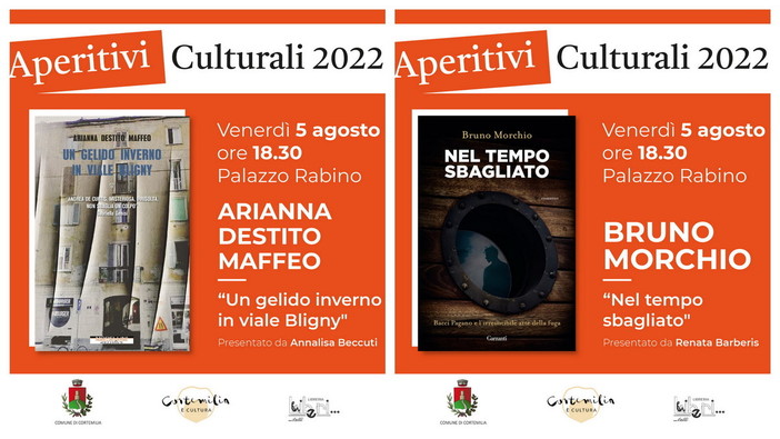 Dalla provincia di Cuneo: venerdì prossimo a Cortemilia un nuovo e ricco Aperitivo Culturale