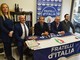 Al via la campagna elettorale di Augusto Sartori con la nuova sede genovese di Fratelli d'Italia (Foto e Video)