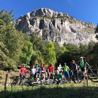 Imperia: undici 'gemelli' di Friedrichshafen in città tra mountain bike, arrampicate e buon cibo (Foto)