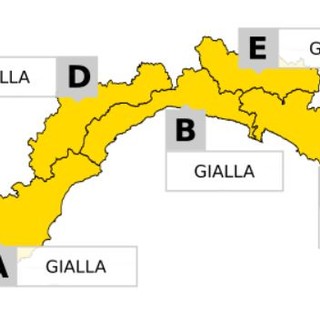 Domani allerta meteo gialla per temporali su tutta la Liguria: previsto calo delle temperature