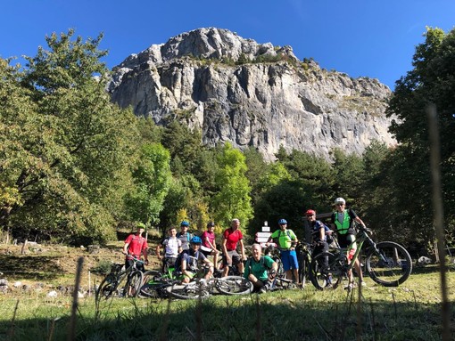 Imperia: undici 'gemelli' di Friedrichshafen in città tra mountain bike, arrampicate e buon cibo (Foto)