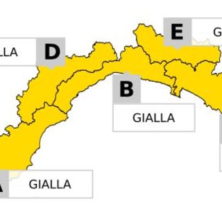 Confermato da Arpal l'arrivo della perturbazione: dalle 21 di stasera alle 16 di domani stato di allerta 'Giallo' Confermato da Arpal l'arrivo della perturbazione: dalle 21 di stasera alle 16 di domani stato di allerta 'Giallo'
