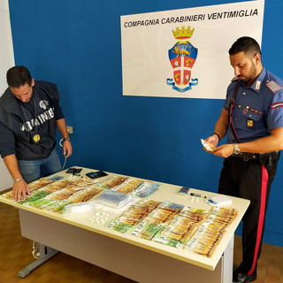 I Carabinieri arrestano a Sanremo un 33enne con oltre 50 grammi di cocaina: vive a San Lorenzo al Mare