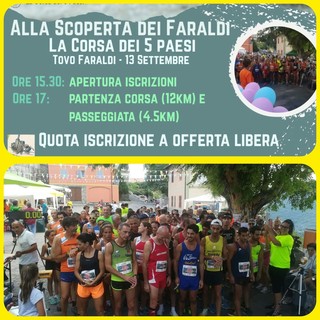 Tovo Faraldi corre per i bimbi Tovo Faraldi corre per i bimbi