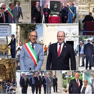 Le immagini della giornata di Alberto II di Monaco a Sanremo