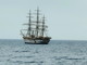 Imperia: è arrivata in rada la 'Amerigo Vespucci', da oggi pomeriggio il via alle visite a bordo (Foto)