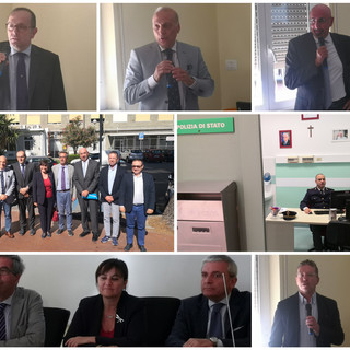 Imperia: quattro nuovi direttori di struttura per l'ospedale e ritorno del presidio di Polizia, Viale "Giornata importante per l'Asl 1" (Foto e video)