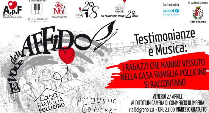 Imperia: domani per il compleanno della Casa Famiglia Pollicino le voci dei ragazzi che hanno vissuto l’esperienza dell’accoglienza temporanea