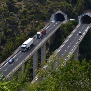 I cantieri sull'Autostrada dei Fiori tra Savona ed il Confine di Stato della prossima settimana
