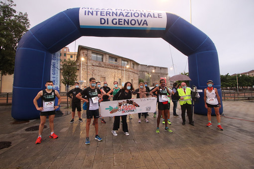 I podisti dell'iniziativa ‘La Liguria che riparte di corsa’ domani domani fanno tappa anche a Cervo