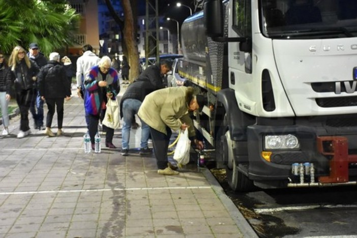 Sanremo, &quot;a Poggio l'autobotte di acqua potabile era vuota&quot;: la segnalazione